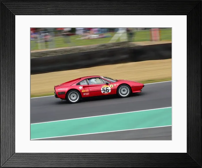 Framed Print : CM15 7370 Peter Moseley, Ferrari 308 GTB Framed Print : CM15 7370 Peter Moseley, Ferrari 308 GTB