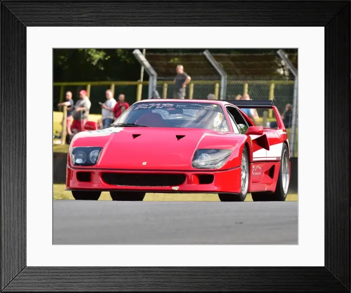 Framed Print : CM15 8284 David Edge, Ferrari F40 Framed Print : CM15 8284 David Edge, Ferrari F40