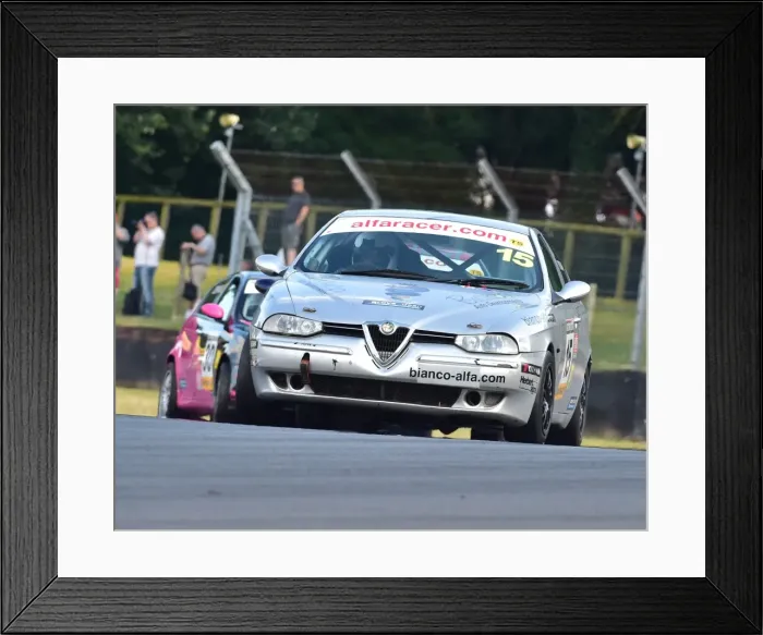 Framed Print : CM15 8403 Michael Tydeman, Alfa Romeo 156 Framed Print : CM15 8403 Michael Tydeman, Alfa Romeo 156