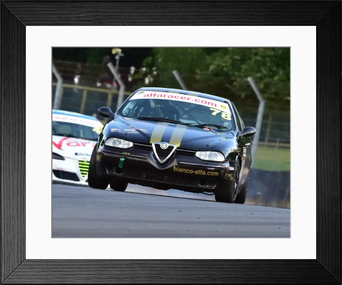 Framed Print : CM15 8396 Tom Hill, Alfa Romeo 156 Framed Print : CM15 8396 Tom Hill, Alfa Romeo 156