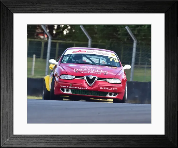 Framed Print : CM15 8356 David Messenger, Alfa Romeo 156 Framed Print : CM15 8356 David Messenger, Alfa Romeo 156