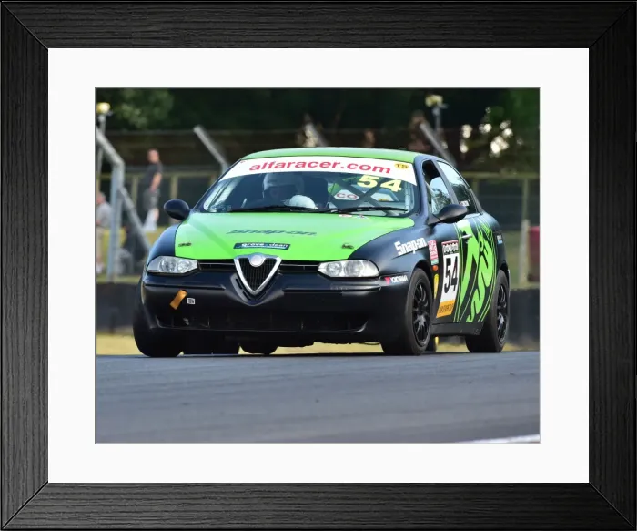 Framed Print : CM15 8366 Jeremy Chilton, Alfa Romeo 156 Framed Print : CM15 8366 Jeremy Chilton, Alfa Romeo 156