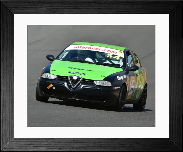 Framed Print : CM15 7945 Jeremy Chilton, Alfa Romeo 156 Framed Print : CM15 7945 Jeremy Chilton, Alfa Romeo 156