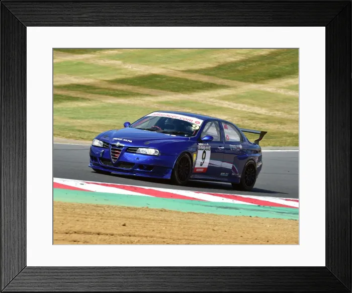 Framed Print : CM15 7927 Andy Robinson, Alfa Romeo 156 Framed Print : CM15 7927 Andy Robinson, Alfa Romeo 156