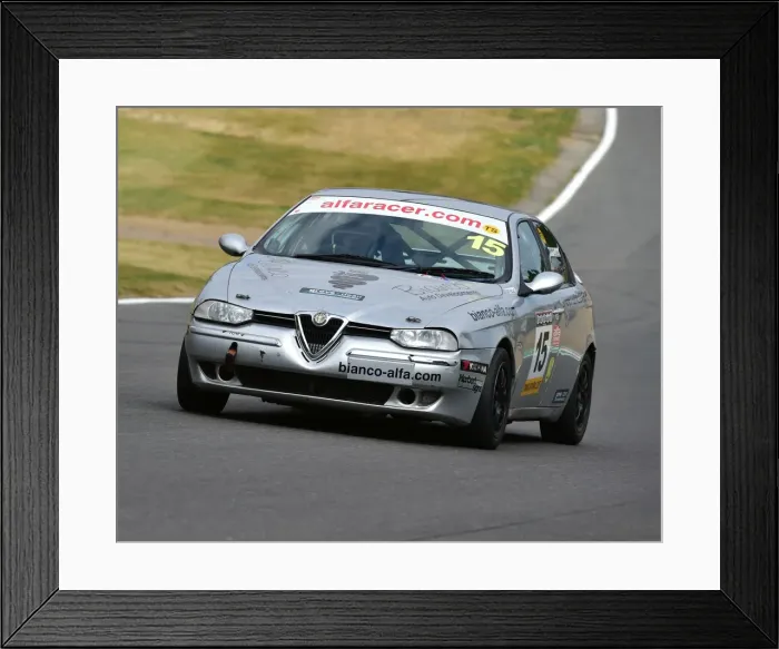 Framed Print : CM15 7522 Michael Tydeman, Alfa Romeo 156 Framed Print : CM15 7522 Michael Tydeman, Alfa Romeo 156