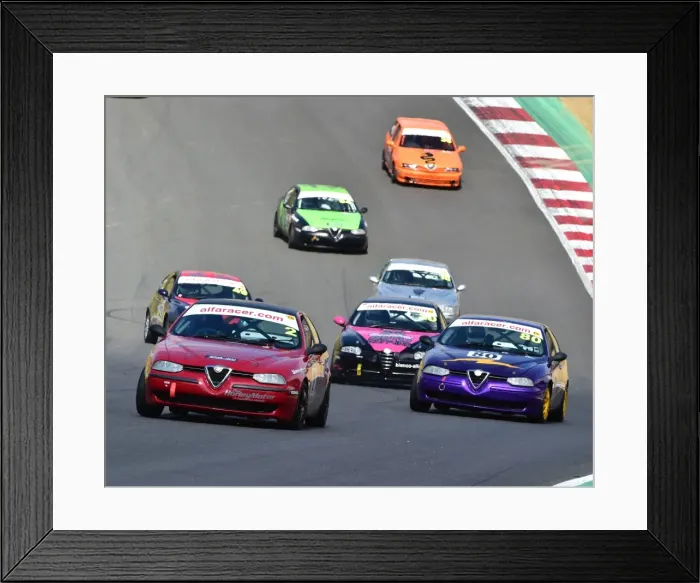 Framed Print : CM15 7841 Gethin Llewellyn, Alfa Romeo 156 Framed Print : CM15 7841 Gethin Llewellyn, Alfa Romeo 156