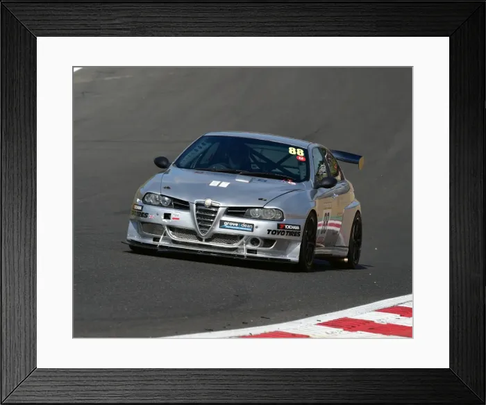 Framed Print : CM15 7878 Vincent Dubois, Alfa Romeo 156 Framed Print : CM15 7878 Vincent Dubois, Alfa Romeo 156