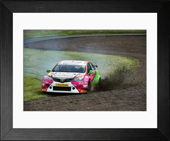 Framed Print : CM15 9380 Michael Epps, Toyota Avensis