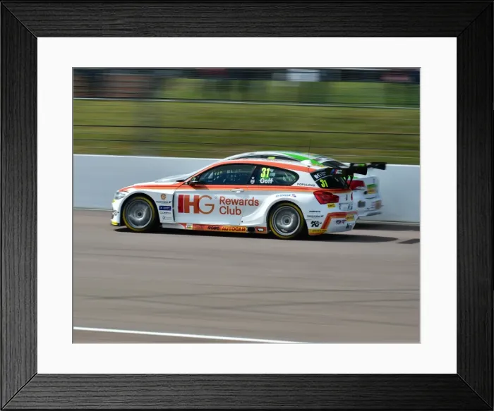 Framed Print : CM15 8906 Jack Goff, BMW 125i M Sport