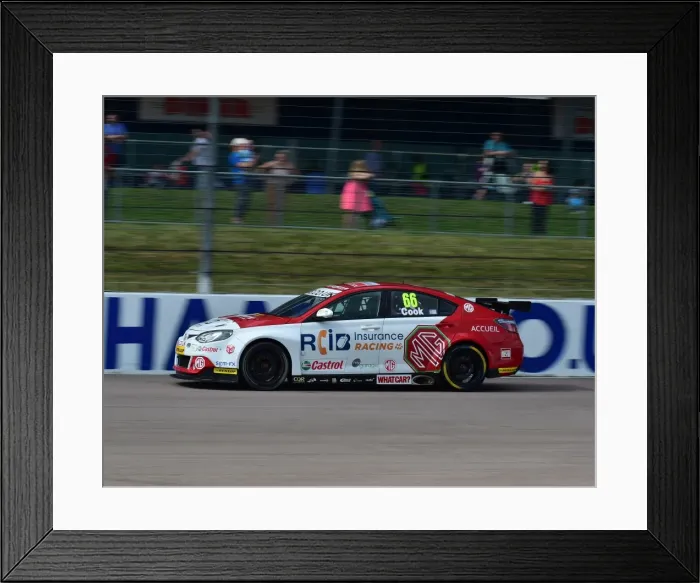 Framed Print : CM15 8840 Josh Cook, MG6 GT Framed Print : CM15 8840 Josh Cook, MG6 GT