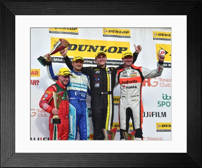 Framed Print : CM15 9821 Aron Smith, Gordon Shedden, Colin Turkington, Ashley Sutton Framed Print : CM15 9821 Aron Smith, Gordon Shedden, Colin Turkington, Ashley Sutton