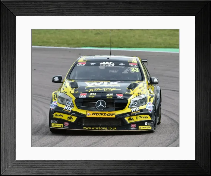 Framed Print : CM15 9374 Adam Morgan, Mercedes Benz A-Class