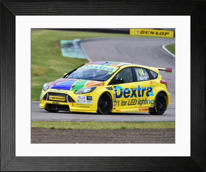 Framed Print : CM15 9302 Alex Martin, Ford Focus Framed Print : CM15 9302 Alex Martin, Ford Focus