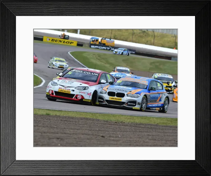 Framed Print : CM15 9251 Ashley Sutton, MG6 GT, Rob Collard, BMW 125i M Sport Framed Print : CM15 9251 Ashley Sutton, MG6 GT, Rob Collard, BMW 125i M Sport
