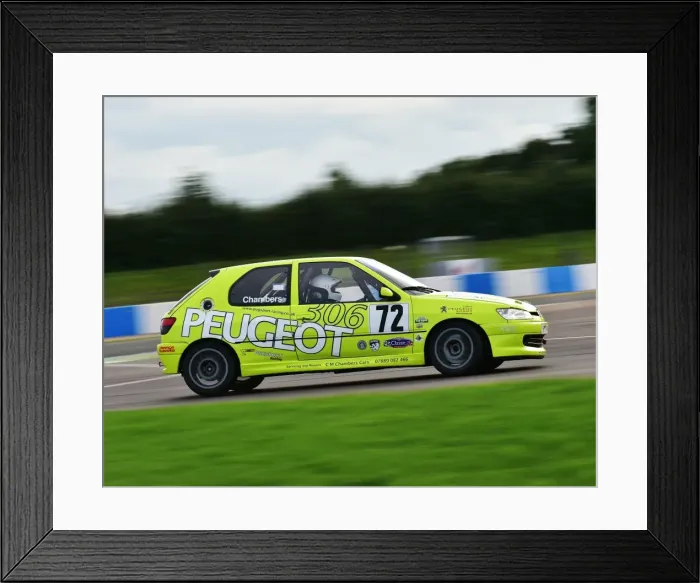 Framed Print : CM16 1116 Carl Chambers, Peugeot 306 Framed Print : CM16 1116 Carl Chambers, Peugeot 306