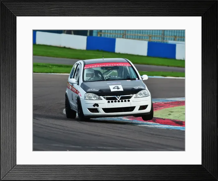 Framed Print : CM16 1182 William Hardy, Vauxhall Corsa SRi, CSCC Tin Tops Framed Print : CM16 1182 William Hardy, Vauxhall Corsa SRi, CSCC Tin Tops