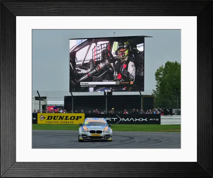 Framed Print : CM16 5647 Rob Collard, BMW 125i M Sport
