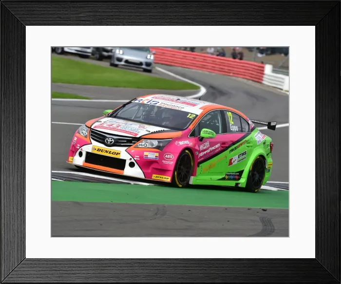 Framed Print : CM16 4651 Michael Epps, Toyota Avensis Framed Print : CM16 4651 Michael Epps, Toyota Avensis