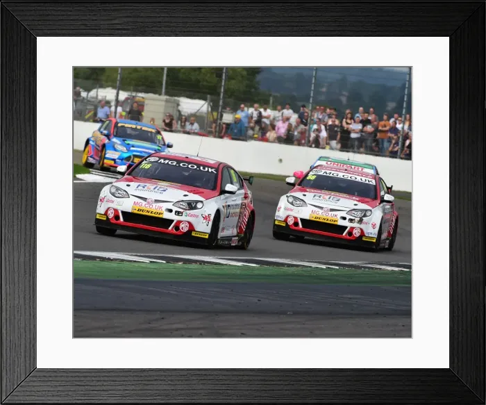 Framed Print : CM16 4642 Ashley Sutton, MG6 GT, Josh Cook, MG6 GT Framed Print : CM16 4642 Ashley Sutton, MG6 GT, Josh Cook, MG6 GT