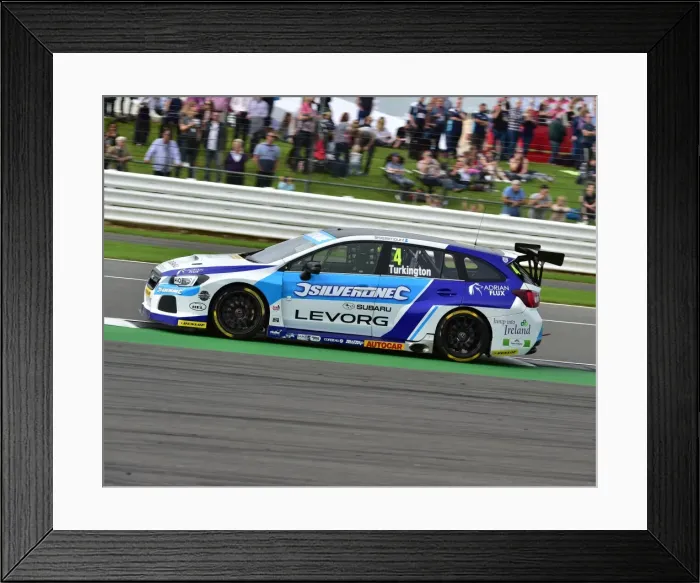 Framed Print : CM16 4638 Colin Turkington, Subaru Levorg GT Framed Print : CM16 4638 Colin Turkington, Subaru Levorg GT
