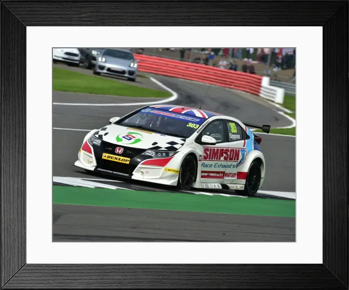 Framed Print : CM16 4575 Matt Simpson, Honda Civic Type R Framed Print : CM16 4575 Matt Simpson, Honda Civic Type R