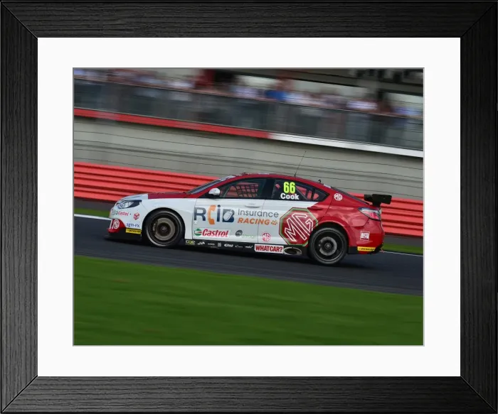 Framed Print : CM16 5218 Josh Cook, MG6 GT Framed Print : CM16 5218 Josh Cook, MG6 GT