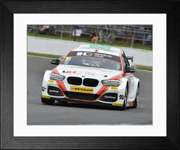 Framed Print : CM16 5826 Jack Goff, BMW 125i M Sport