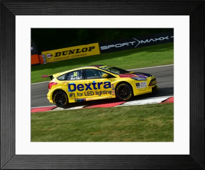 Framed Print : CM16 7340 Alex Martin, Ford Focus Framed Print : CM16 7340 Alex Martin, Ford Focus