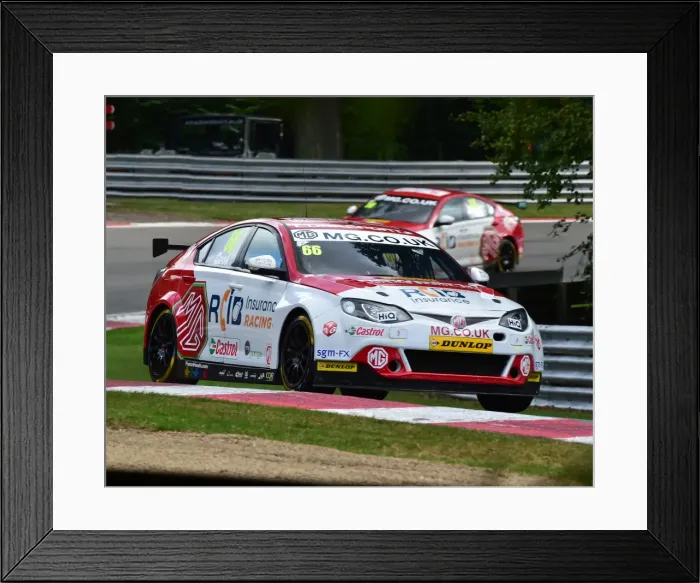 Framed Print : CM16 7713 Josh Cook, MG6 GT Framed Print : CM16 7713 Josh Cook, MG6 GT