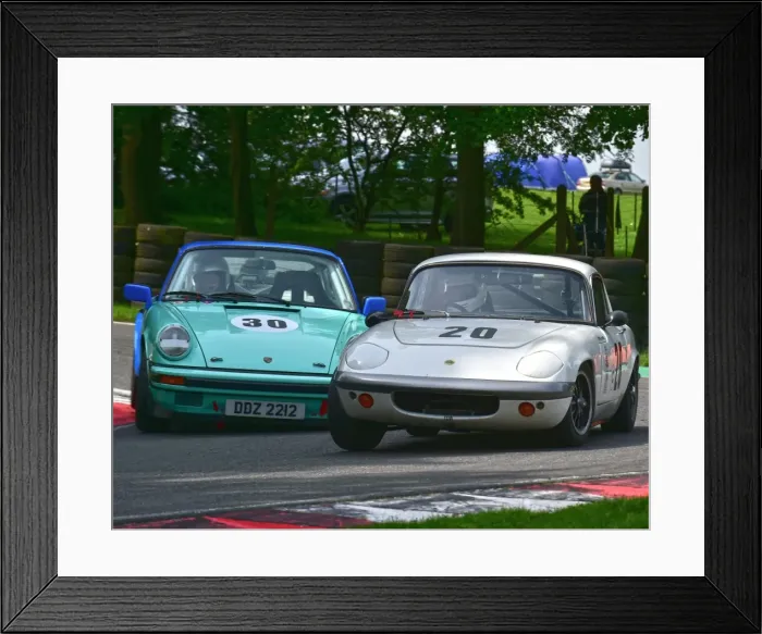 Framed Print : CM14 1490 Mark Leverett, Lotus Elan, John Williams, Porsche 911 SC Framed Print : CM14 1490 Mark Leverett, Lotus Elan, John Williams, Porsche 911 SC
