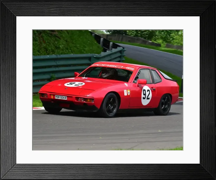 Framed Print : CM14 1416 Brian Jarvis, Porsche 924 Framed Print : CM14 1416 Brian Jarvis, Porsche 924