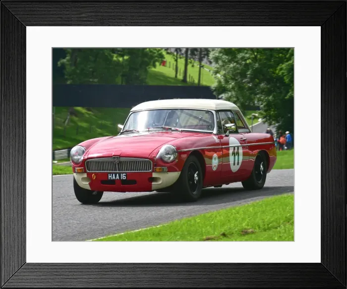 Framed Print : CM14 1258 Chris Reece, MG B Framed Print : CM14 1258 Chris Reece, MG B