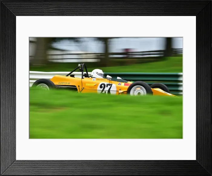 Framed Print : CM14 1877 Dick Dixon, Lotus 61 Framed Print : CM14 1877 Dick Dixon, Lotus 61