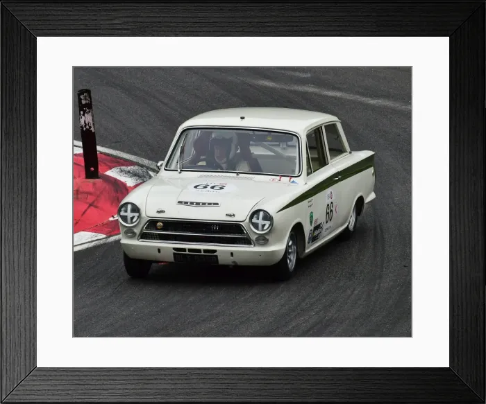 Framed Print : CM14 2471 John Avill, Ford Lotus Cortina Framed Print : CM14 2471 John Avill, Ford Lotus Cortina