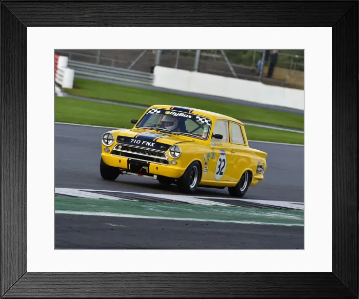 Framed Print : CM16 9054 Richard Belcher, Ford Lotus Cortina Framed Print : CM16 9054 Richard Belcher, Ford Lotus Cortina