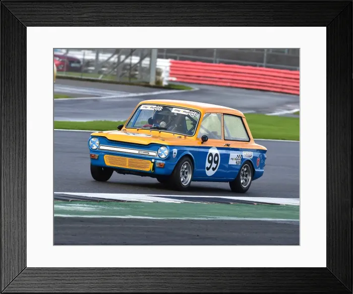 Framed Print : CM16 9018 Ian Gunton, Hillman Imp