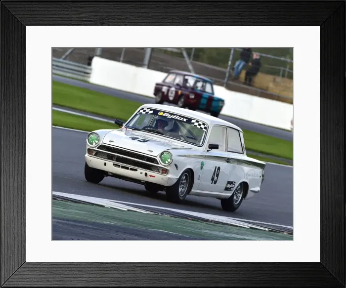 Framed Print : CM16 9011 Peter Hore, Ford Lotus Cortina Framed Print : CM16 9011 Peter Hore, Ford Lotus Cortina