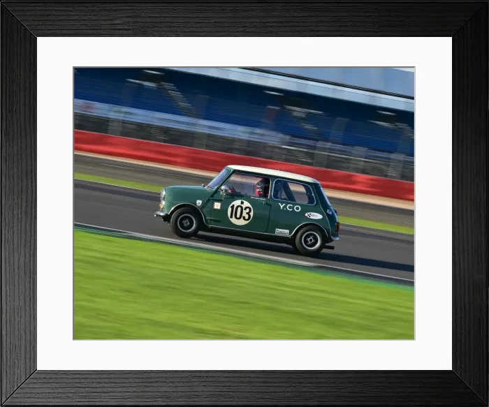 Framed Print : CM16 9707 Charlie Birkett, Mini Cooper S Framed Print : CM16 9707 Charlie Birkett, Mini Cooper S