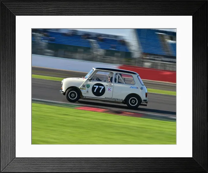 Framed Print : CM16 9702 Nick Paddy, Morris Cooper S Framed Print : CM16 9702 Nick Paddy, Morris Cooper S