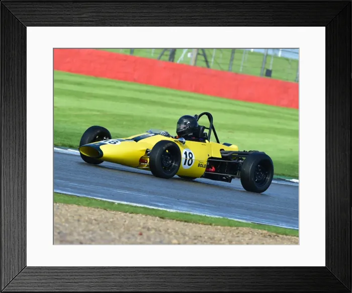 Framed Print : CM16 8830 Bill Cowing, Ginetta G18B Framed Print : CM16 8830 Bill Cowing, Ginetta G18B