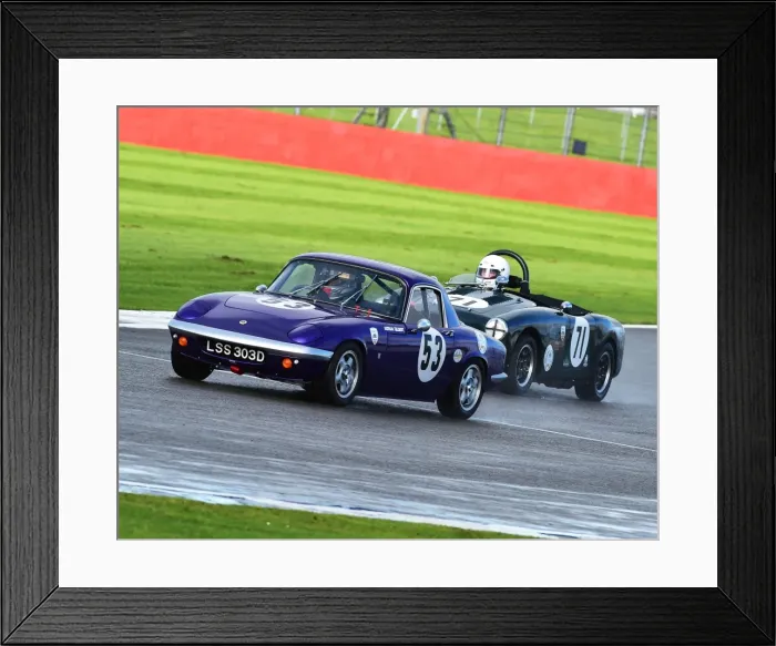 Framed Print : CM16 8718 Adrian Gilbert, Lotus Elan S3