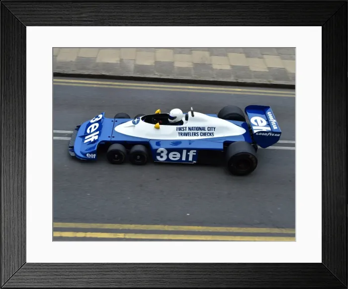 Framed Print : CM17 0084 Rob Hall, Tyrrell P34, Formula 1 Framed Print : CM17 0084 Rob Hall, Tyrrell P34, Formula 1