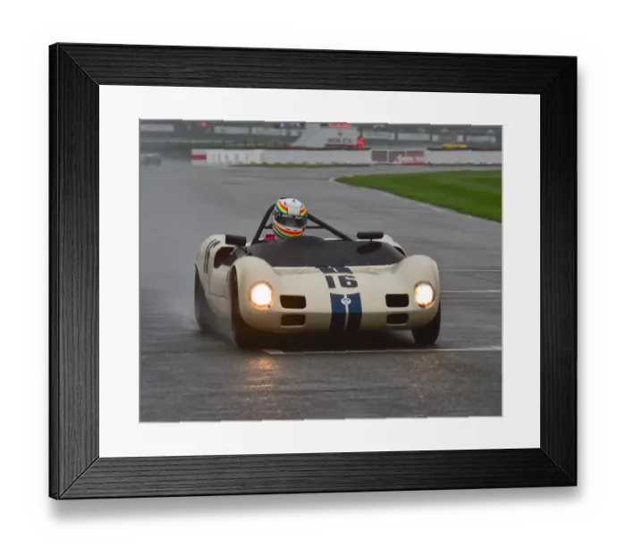 Framed Print : CM16 3075 Joe Twyman, Elva Ford Mk7 Framed Print : CM16 3075 Joe Twyman, Elva Ford Mk7