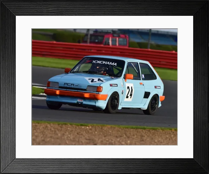 Framed Print : CM17 1453 Lewis Proctor, Ford Fiesta XR2 Framed Print : CM17 1453 Lewis Proctor, Ford Fiesta XR2