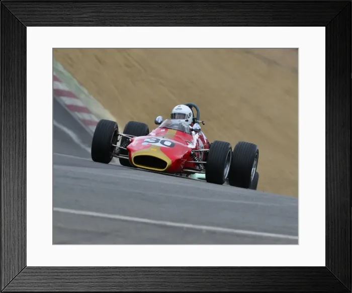 Framed Print : CJ6 5462 Clas Muler, Brabham BT28 Framed Print : CJ6 5462 Clas Muler, Brabham BT28
