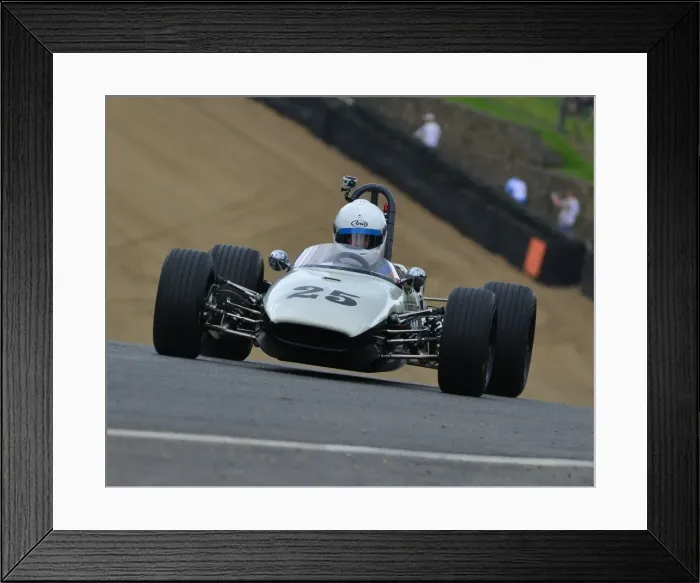 Framed Print : CJ6 5468 Andrew Hibberd, Brabham BT18A Framed Print : CJ6 5468 Andrew Hibberd, Brabham BT18A