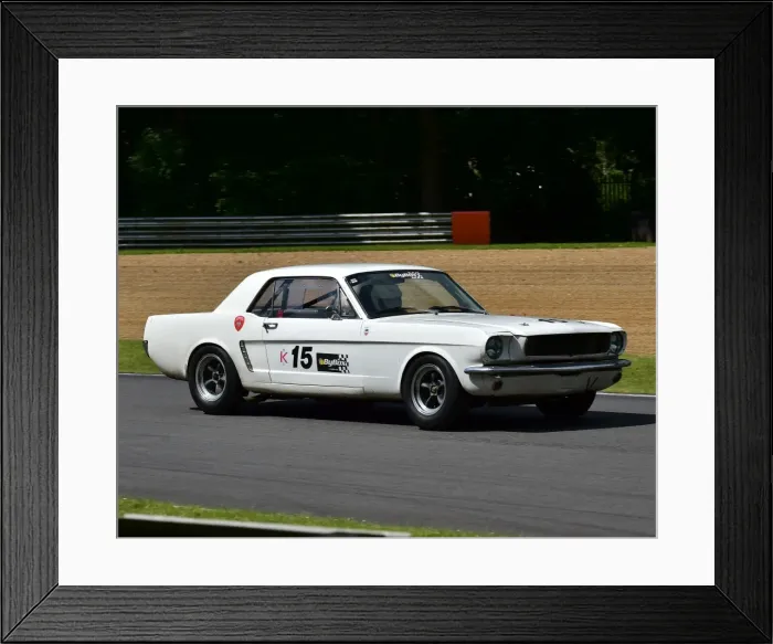 Framed Print : CM14 7243 David Lloyd, Ford Mustang Framed Print : CM14 7243 David Lloyd, Ford Mustang