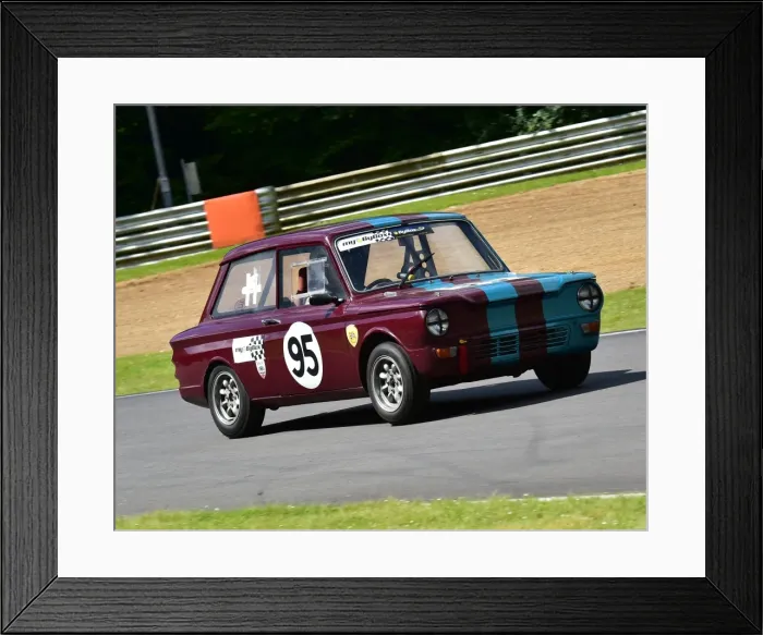 Framed Print : CM14 7231 Shaun Hazelwood, Hillman Imp Framed Print : CM14 7231 Shaun Hazelwood, Hillman Imp