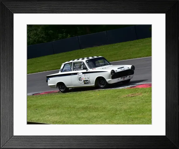 Framed Print : CM14 7194 John Davison, Ford Lotus Cortina Framed Print : CM14 7194 John Davison, Ford Lotus Cortina