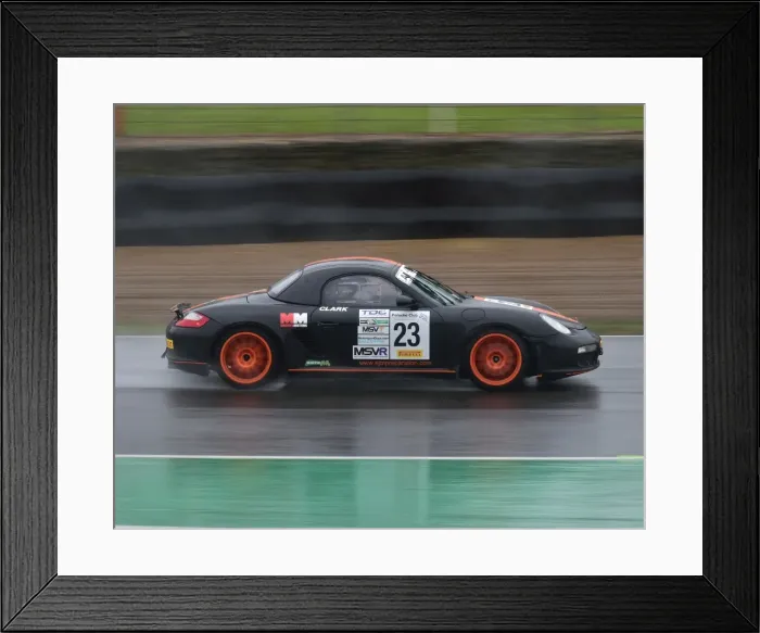 Framed Print : CM17 2427 Simon Clark, Porsche Boxster S